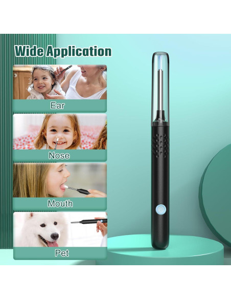 Otoscopio LMECHN con Cámara HD 1080P y 6 Luces LED