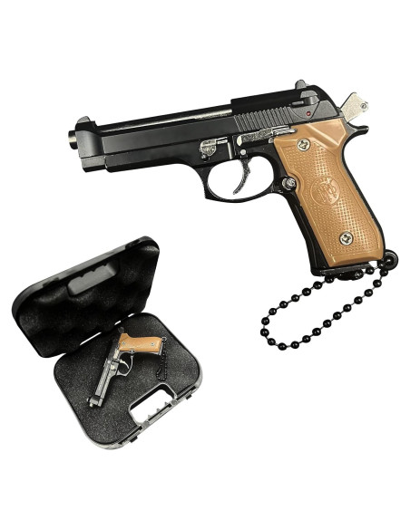 Mini Llaveros Tácticos GLODSE, Llave de Arma Metal 8.9x4.9cm