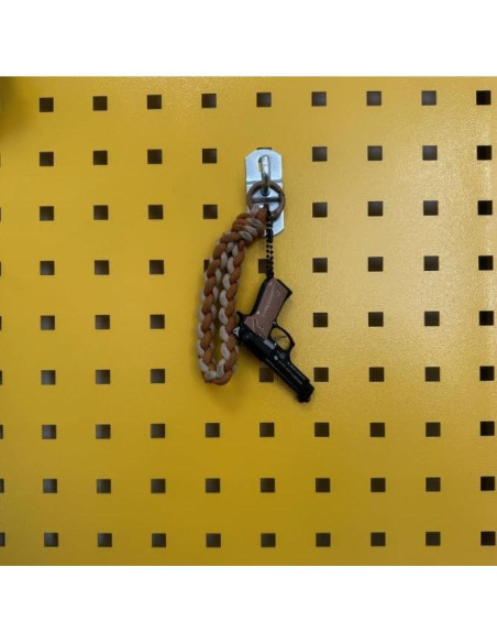 Mini Llaveros Tácticos GLODSE, Llave de Arma Metal 8.9x4.9cm