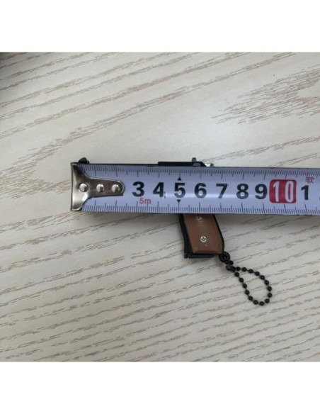 Mini Llaveros Tácticos GLODSE, Llave de Arma Metal 8.9x4.9cm