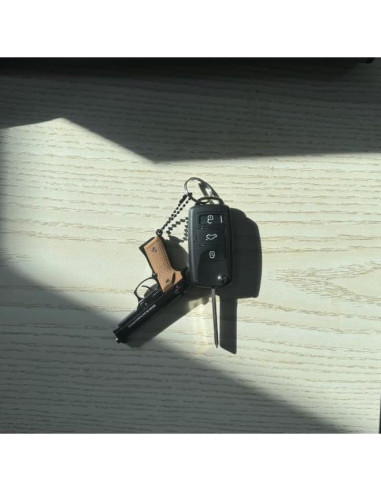 Mini Llaveros Tácticos GLODSE, Llave de Arma Metal 8.9x4.9cm