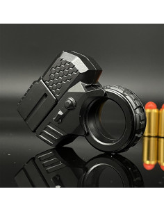 Anillo Antiestrés EDC FENGSHUNXI Negro Alivio de Estrés 2