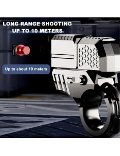 Juguete Antiestrés FXCOOLCT Pistola EDC Verde para Adultos 2