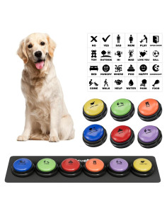 Set de 6 Botones de Comunicación para Perros Acools