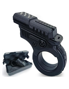 Deslizador Fidget Ography de Aleación de Zinc Negro 198g