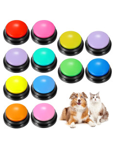 Botones de Grabación de Voz para Perros Chumia - 12 Pcs, 30 Segundos