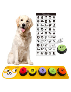 Juego de Botones de Habla para Perros Yeffxior - 5 Piezas