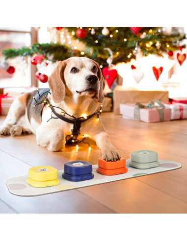 Botones de Entrenamiento para Perros MEWOOFUN - 4 Paquetes