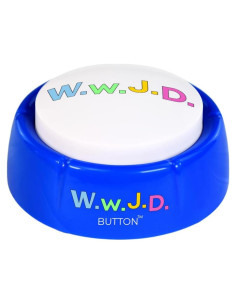 Botón Reproductor Frases Inspiradoras WWJD - Regalo Cristiano