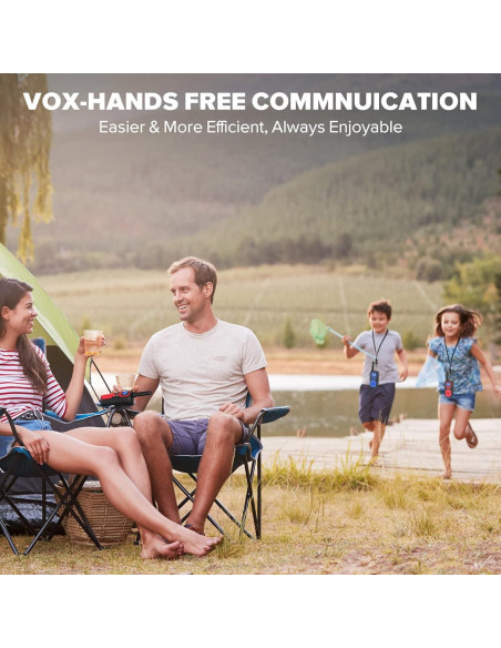 Walkie Talkies WisHouse M9 Recargables 2 Vías para Niños y Adultos