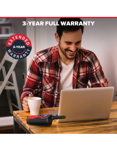 Walkie Talkies WisHouse M9 Recargables 2 Vías para Niños y Adultos