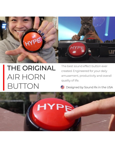 Botón Hype COVER SRX-03 con Sonido de Trompeta Hip Hop