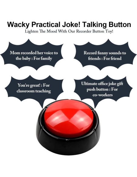 Botón Grabable de Grabación de Voz 30 Segundos MOYEIKH