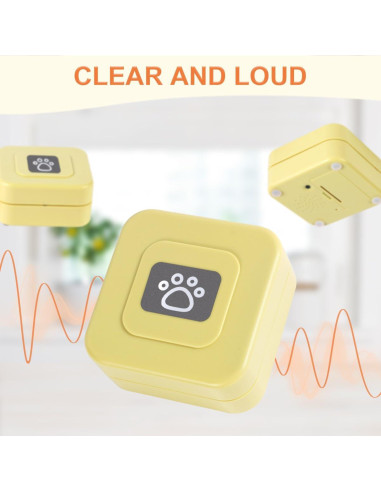 Botón de Habla para Perros ENTA - Paquete de 4 Colores