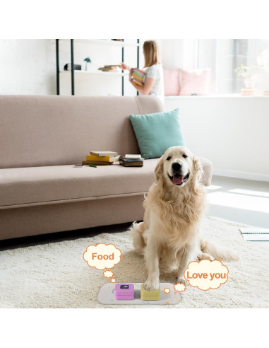 Botón de Habla para Perros ENTA - Paquete de 4 Colores