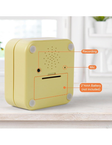 Botón de Habla para Perros ENTA - Paquete de 4 Colores