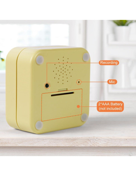 Botón de Habla para Perros ENTA - Paquete de 4 Colores