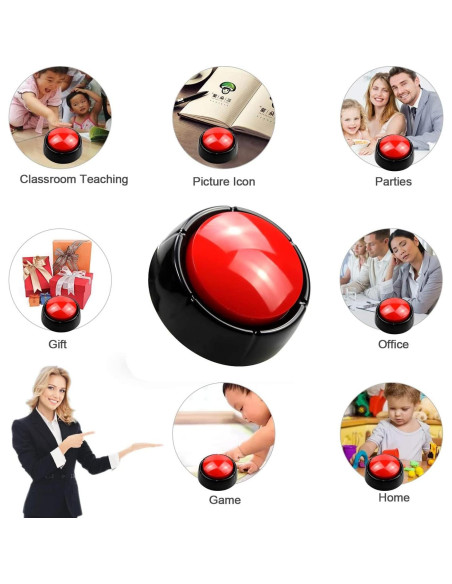 Botón Grabable de Grabación de Voz 30 Segundos MOYEIKH