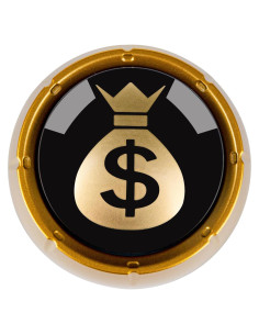 Botón Hablante Mealivos BT1005 Rojo y Negro 8.8cm