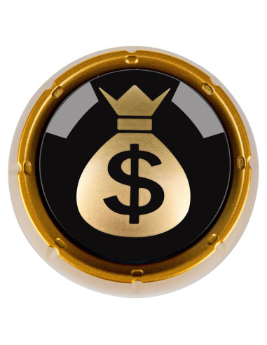 Botón Hablante Mealivos BT1005 Rojo y Negro 8.8cm