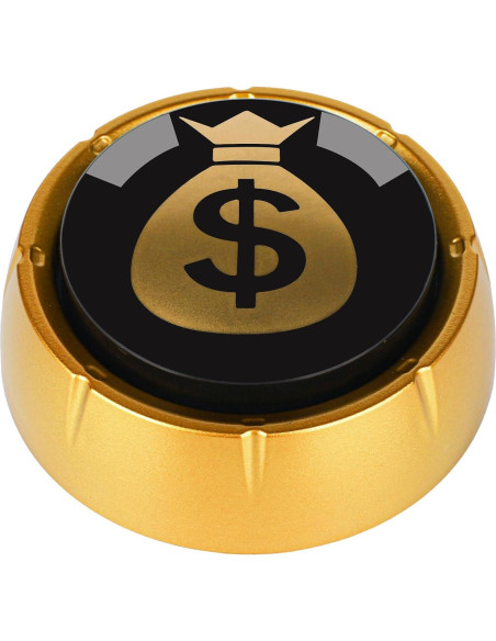 Botón Hablante Mealivos BT1005 Rojo y Negro 8.8cm