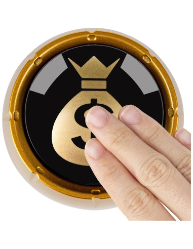 Botón Hablante Mealivos BT1005 Rojo y Negro 8.8cm