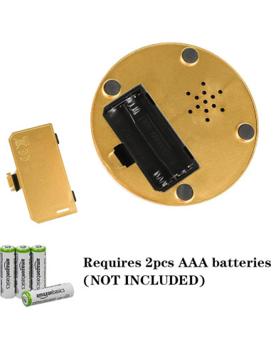 Botón Hablante Mealivos BT1005 Rojo y Negro 8.8cm