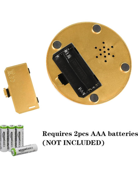 Botón Hablante Mealivos BT1005 Rojo y Negro 8.8cm