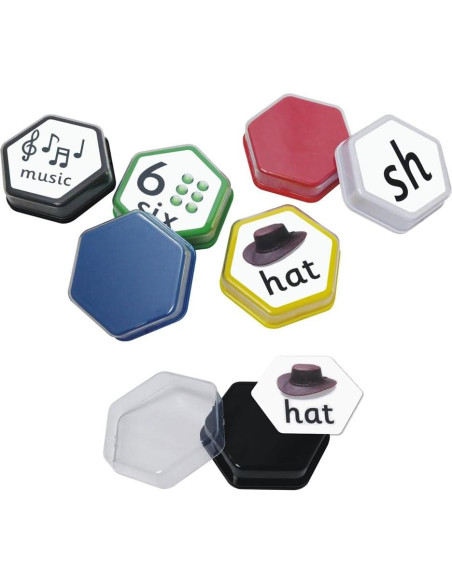 Azulejos de Voz Grabadores Productos que Hablan - Paquete de 6