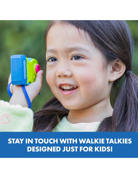 Walkie Talkies para Niños GeoSafari Jr. 2-Pack - 90m