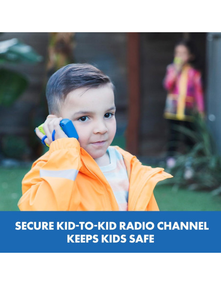 Walkie Talkies para Niños GeoSafari Jr. 2-Pack - 90m