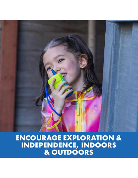 Walkie Talkies para Niños GeoSafari Jr. 2-Pack - 90m