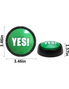 Botón de Sonido Joffreg Verde - Reproduce 2000 Frases 2