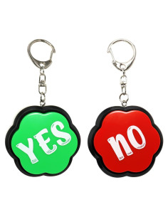 Juego de 2 Timbres Portátiles Sí y No ANLIKY - Sonido Claro