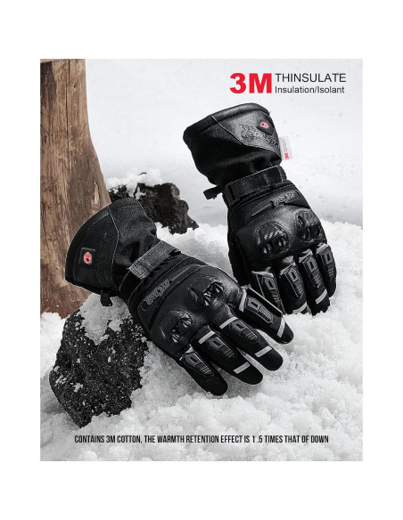 Guantes calefaccionados Grapelet 2024 USB impermeables M