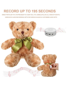 Grabadora de Voz XLW 195 Segundos para Juguetes Blancos 2P 2