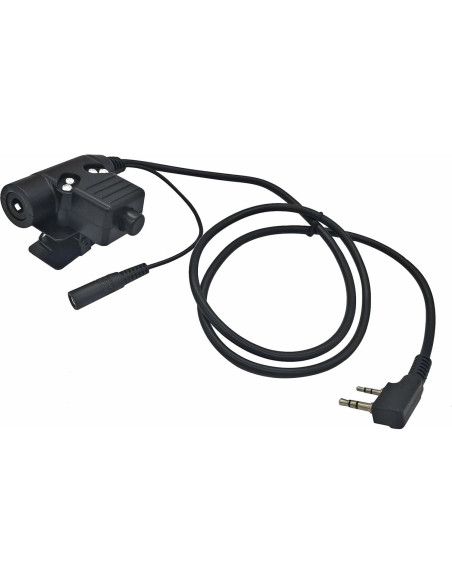 Botón de Pulsar para Hablar U94 Renastar 3.5mm para Kenwood Baofeng