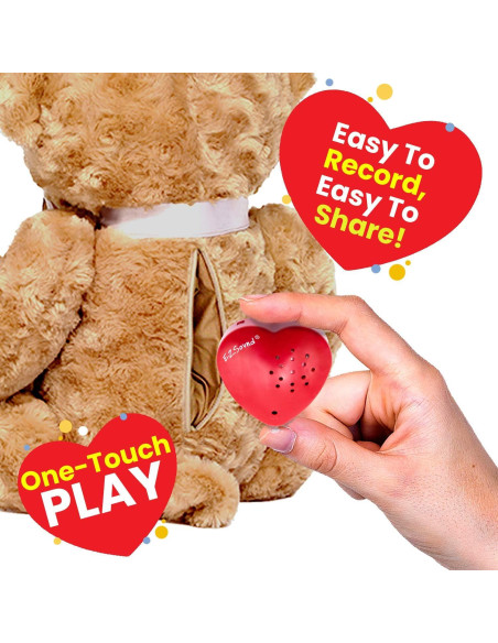 Grabadora de Voz EZSound para Peluches - Paquete de 2, 30 seg