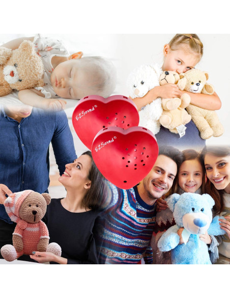 Grabadora de Voz EZSound para Peluches - Paquete de 2, 30 seg