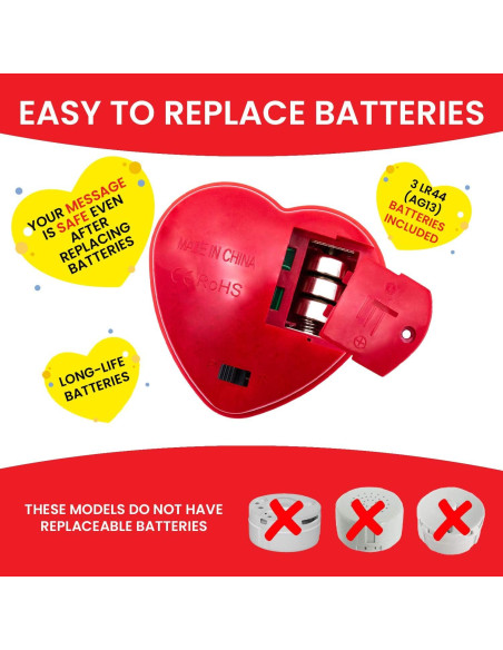 Grabadora de Voz EZSound para Peluches - Paquete de 2, 30 seg