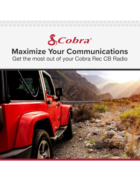 Botón Inalámbrico Push-to-Talk Cobra 75 All Road - Manos Libres