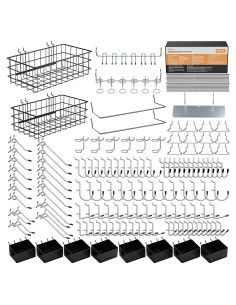 Kit Organizador de Accesorios para Tablero de Clavos INCLY 238 Piezas