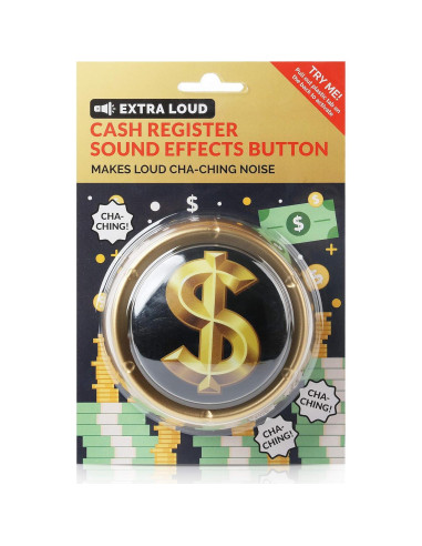 Botón de Sonido de Caja Registradora Monocle Breakers - Cha-Ching