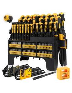 Juego de Destornilladores Magnéticos 140 Piezas HORUSDY