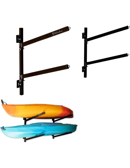 Estante de Almacenamiento para 2 Kayaks StoreYourBoard - Montaje en Pared