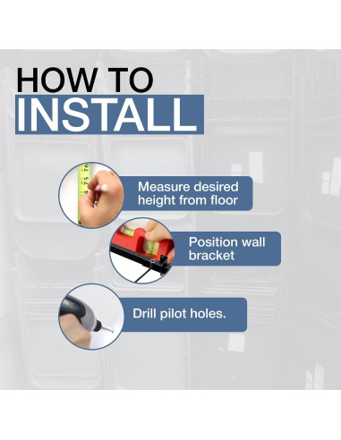 Soporte de Sillas Plegables StoreYourBoard Triple - 136 kg
