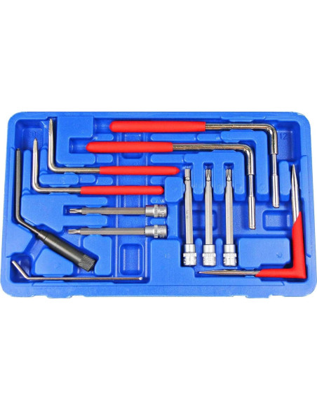 Juego de Llaves Torx KZU 12 Piezas para Remoción de Airbags