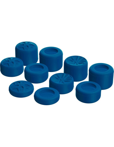 Tapas de Joystick Ergonómicas PlayVital Azules para Consolas