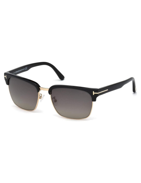Gafas de sol Tom Ford FT0367 River para hombres + Kit de limpieza