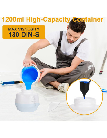 Pulverizador de Pintura CJC N33-104-1899 750W 1200ml Amarillo